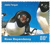 ニュージーランド・ロス海のペンギン　切手