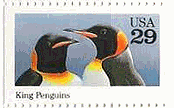 皇帝ペンギン（アメリカ）　鳥　切手