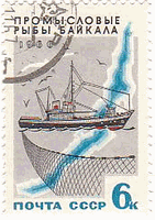 バイカル湖の漁業（ソ連、1966年）