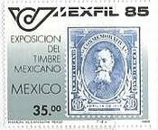 メキシコの一番切手