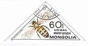 ミツバチ（Honey bee、モンゴル、１９８０年）