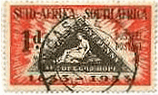 南アフリカ・喜望峰の一番切手