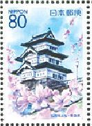 弘前城と桜(青森県）