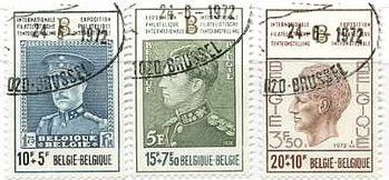 ベルギーで発行された「切手の切手」