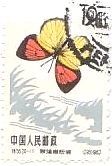 切手　昆虫　チョウ　蝶　中国　