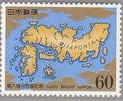 ジャポニカ　日本地図