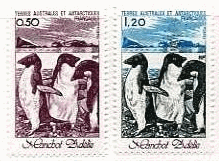 アデリー・ペンギン　フランス領　南極　切手