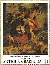wThe Birth of Marie de' Medici. x@}[EhEfBVX̐U@[xX@obN@G@
