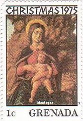 マンテーニャ　ルネサンス　絵画　岩場の聖母