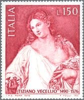 『フローラ』（花の女神、ｲﾀﾘｱ）　チチアン　ルネサンス　ティツィアーノ