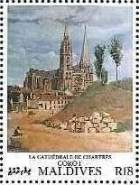 J~[ER[i1796-1875j ۔h@Chartres Cathedral, 1830