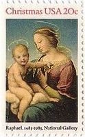 『聖母子』(USA,1983年)　ラファエロ　ルネサンス