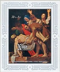 キリストの埋葬』1603c　カラヴァッジオ　バチカン絵画館