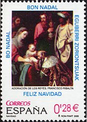 リバルタ画・『東方の三博士の礼拝』（スペイン、2005年）