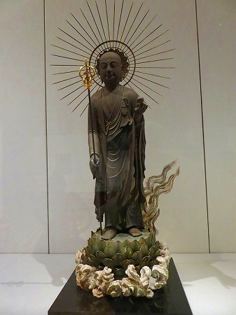 重要文化財　地蔵菩薩立像（善円作）：薬師寺所蔵