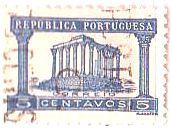 エヴォラ歴史地区　ポルトガル　世界遺産　ローマのディアナ神殿エヴォラ