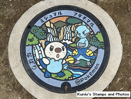 ポケモンのミジュマルとフタチマル