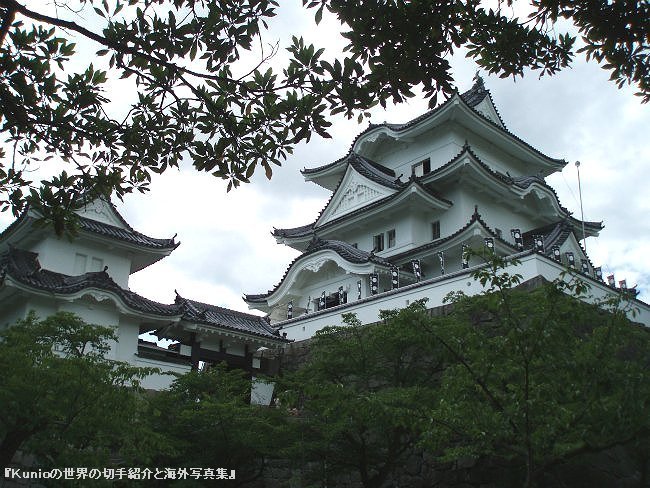 伊賀・上野城の天守閣