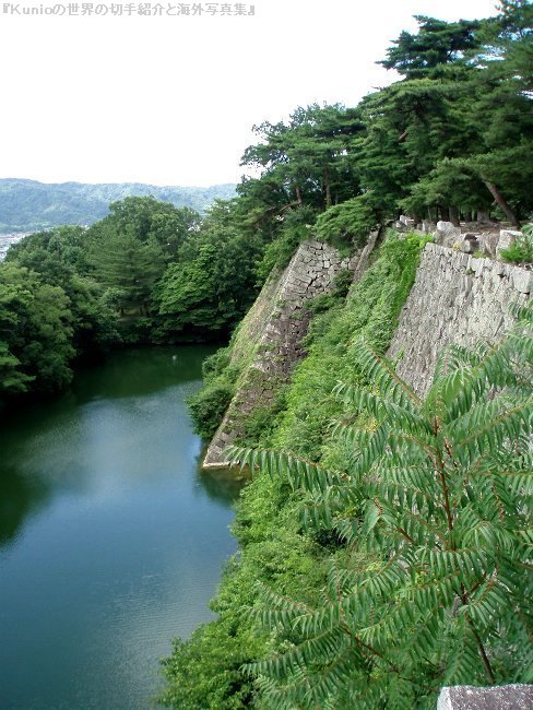 伊賀・上野城の高石垣