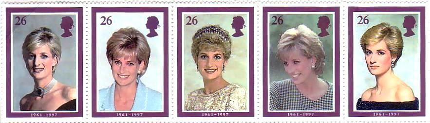 ダイアナ妃　ウィリアム王子　誕生記念　海外切手　コレクション