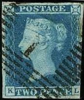 最初の切手発行国イギリスを中心とするクラシック切手と書簡