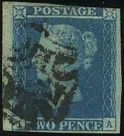 最初の切手発行国イギリスを中心とするクラシック切手と書簡