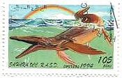 スペイン領サハラの恐竜切手　