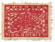 ネパール・シバ神　切手