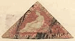 喜望峰　世界最初の三角切手