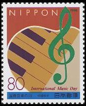 国際音楽の日(1996年）　ピアノ　楽譜