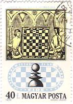 ハンガリーのチェス切手