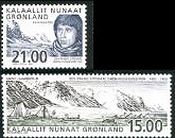 探検家クヌド・ラスムセン(Knud Rasumussen)のグリーンランド探険（デ領グリーンランド、2003年）