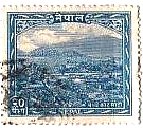 ネパール・カトマンズの風景(1949年）