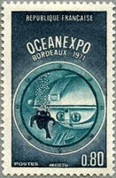 潜水艦とダイバー（フランス、1971年）