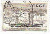 ノルウェー最初の蒸気船「コンスティチュション号」