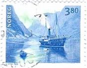 フィヨルドの郵便ボート、SS　Homelen（ノルウェー）
