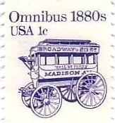 1880年の乗合馬車（USA)