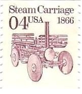 1866年の蒸気自動車（USA)