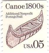 1800年代のカヌー（USA)