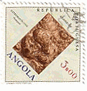 アンゴラの化石（1970年）　Stromatolite ストロマトライト
