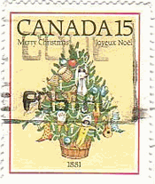 カナダのクリスマスツリーの変遷（1981年）