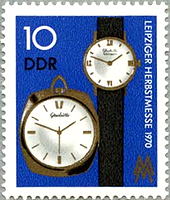 懐中時計と腕時計　東ドイツ