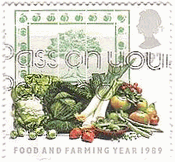 食物と農耕（イギリス、1989年）　果物と野菜