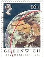 グリニッジ子午線　イギリス　1984年