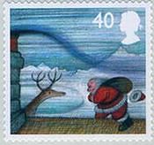 世界中で一番人気の高いクリスマス絵本「さむがりやのサンタクロース」のレイモンド・ブリックスの作品。（イギリス、2004年）