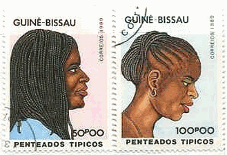 ギニア・ビサウの女性のヘアースタイル