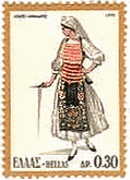 ギリシャの伝統的な民族衣装　