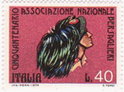 イタリア女性の髪形（1974年）