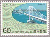 大鳴門橋と渦潮　日本