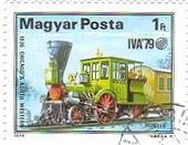 ハンガリー　1979年　蒸気機関車　パイオニア号,1836　シカゴ
